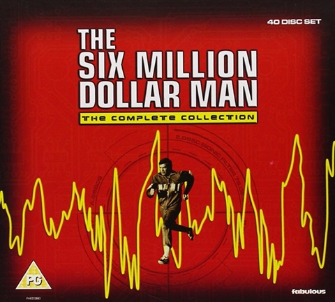 Six Million Dollar Man: Complete Col. (PG) 40 Disc